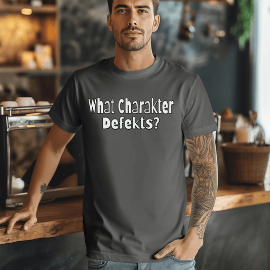 Vintage Blend Recovery T-Shirt | Inspiring Sobriety |  What Charakter Defekts?