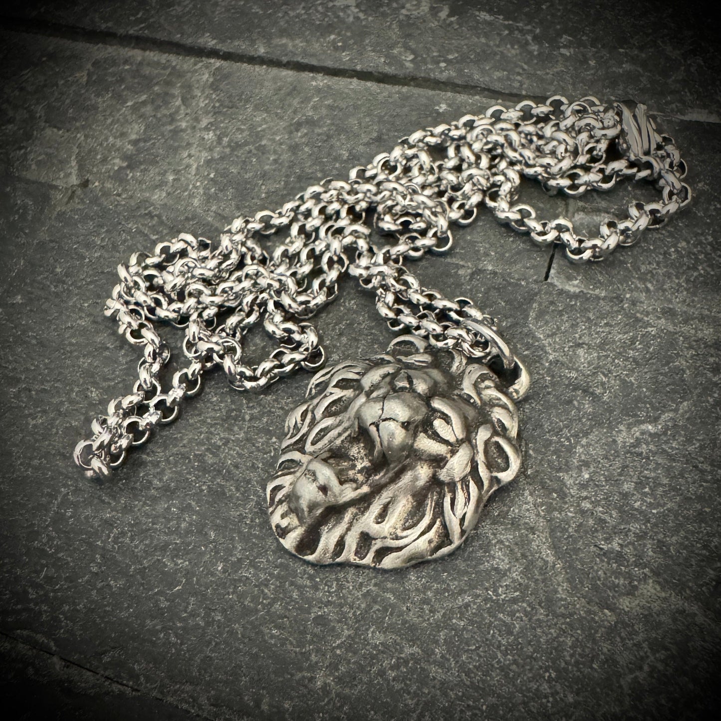 Vintage Lion Pendant | Inspiring Sobriety and Johnny LTD