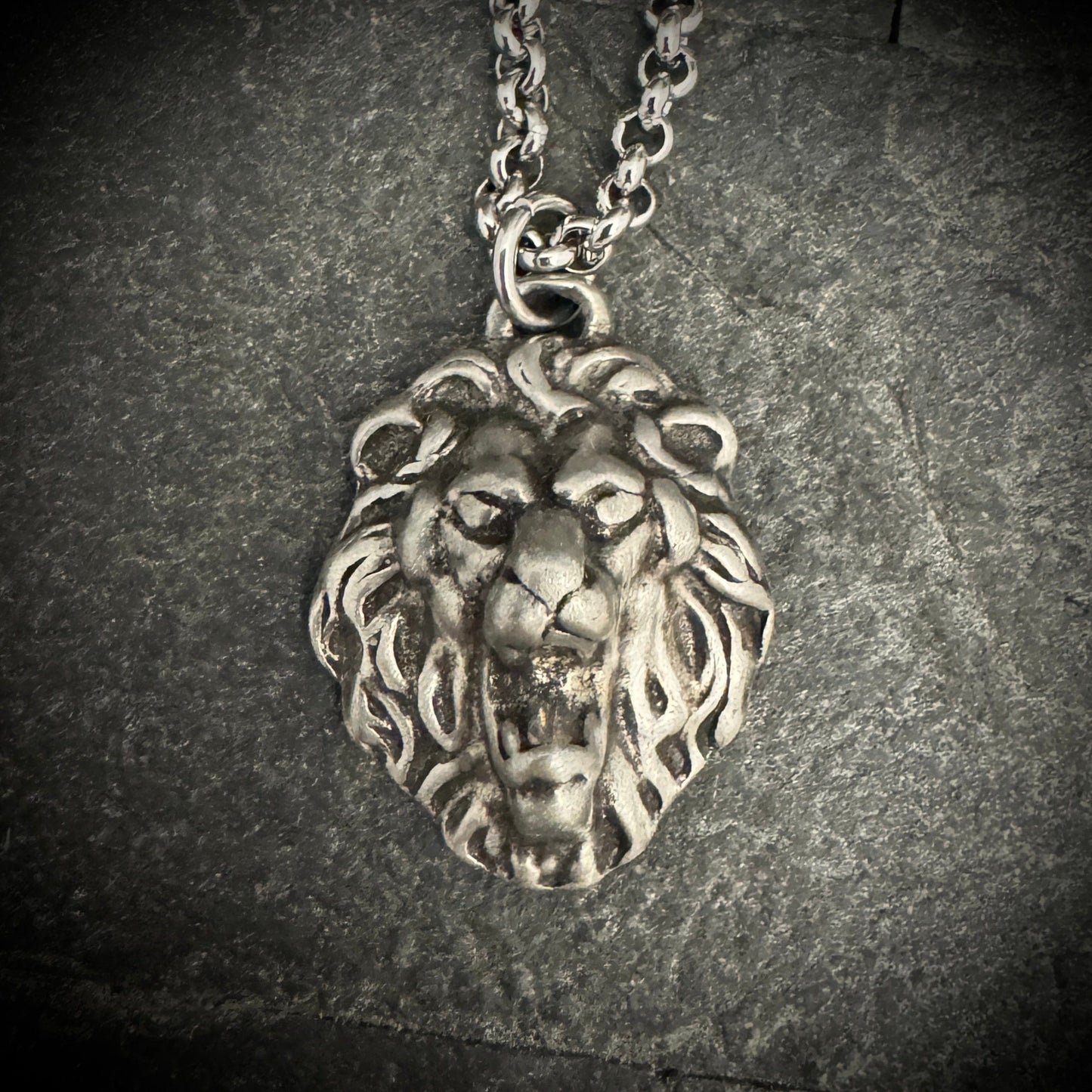 Vintage Lion Pendant | Inspiring Sobriety and Johnny LTD