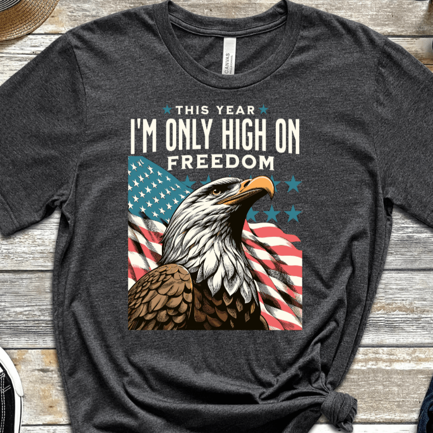 Vintage Recovery T-Shirt | Inspiring Sobriety | High on Freedom