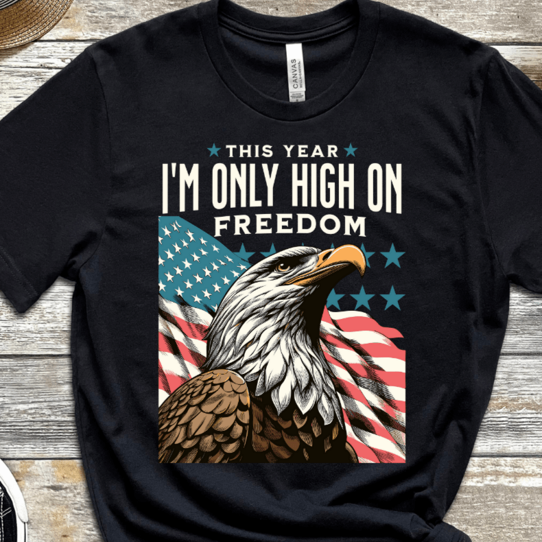 Vintage Recovery T-Shirt | Inspiring Sobriety | High on Freedom
