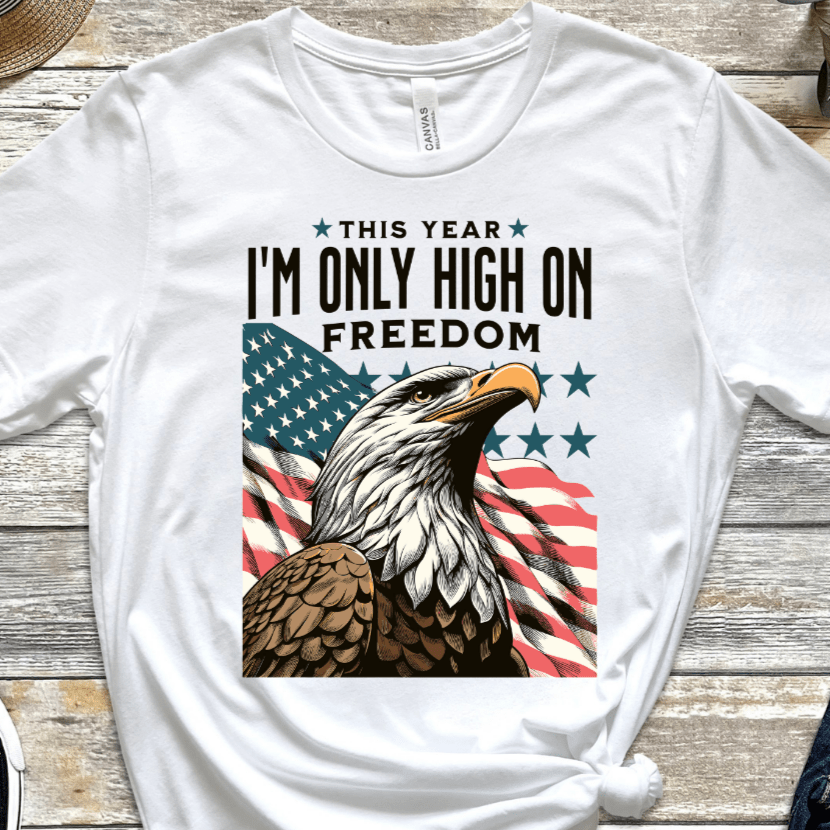 Vintage Recovery T-Shirt | Inspiring Sobriety | High on Freedom