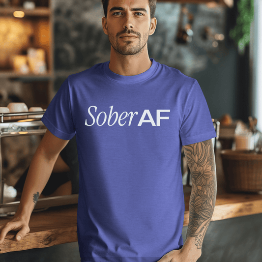 Vintage Recovery T-Shirt | Inspiring Sobriety | Sober AF