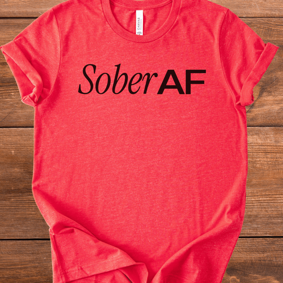 Vintage Recovery T-Shirt | Inspiring Sobriety | Sober AF