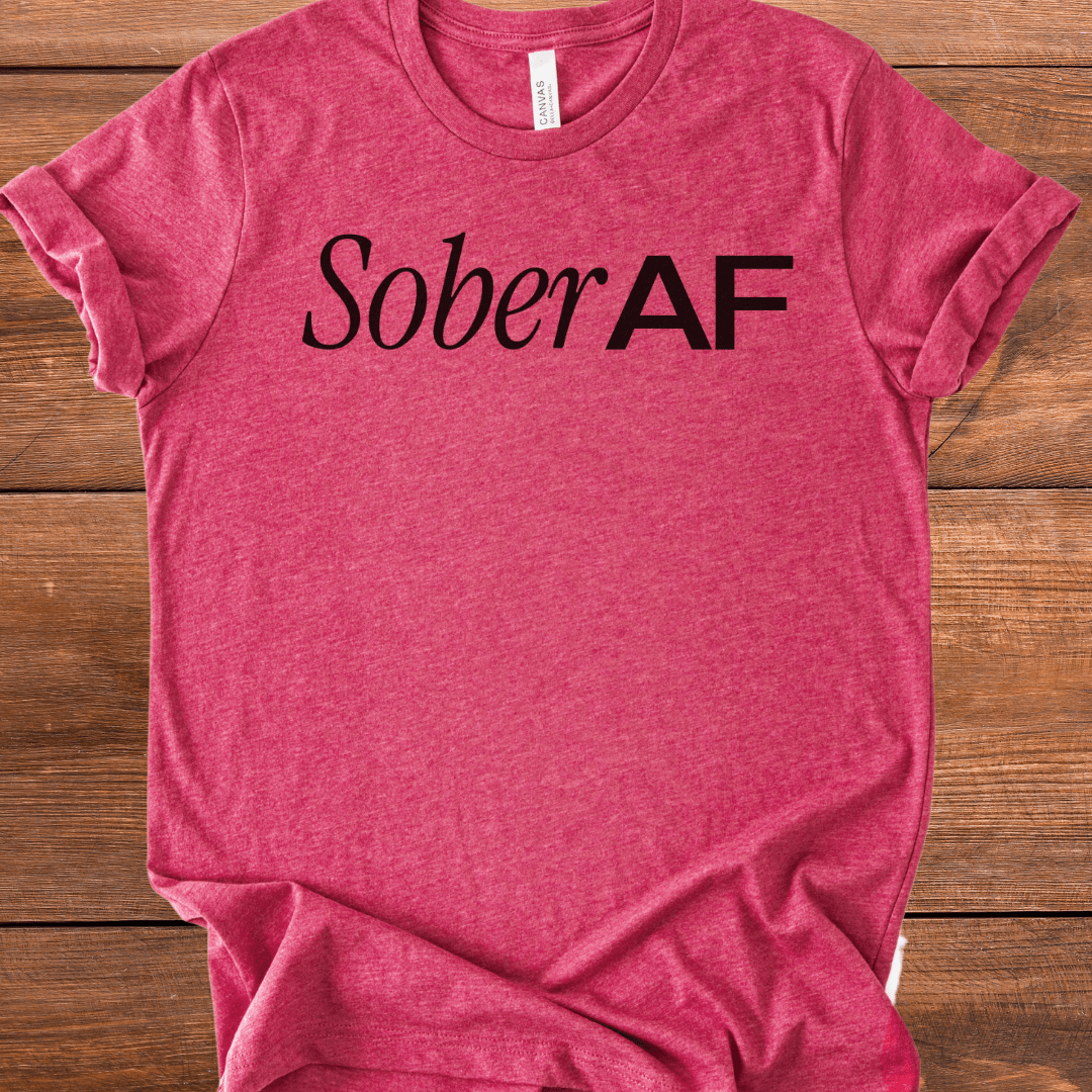 Vintage Recovery T-Shirt | Inspiring Sobriety | Sober AF