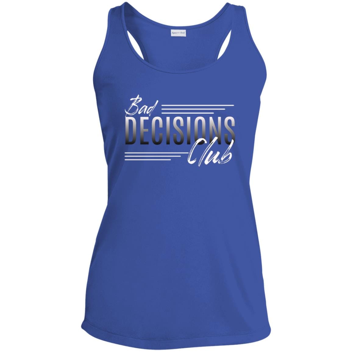 Womens Recovery Tank | Inspiring Sobriety | Bad Decisions Club