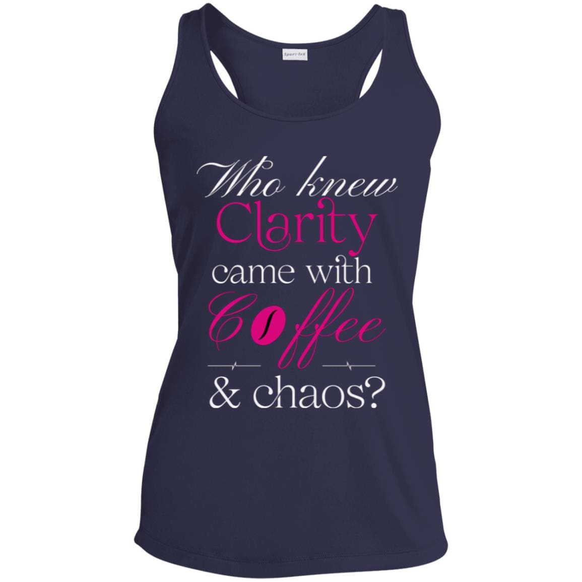 Womens Recovery Tank | Inspiring Sobriety | Clarity, Coffee & Chaos