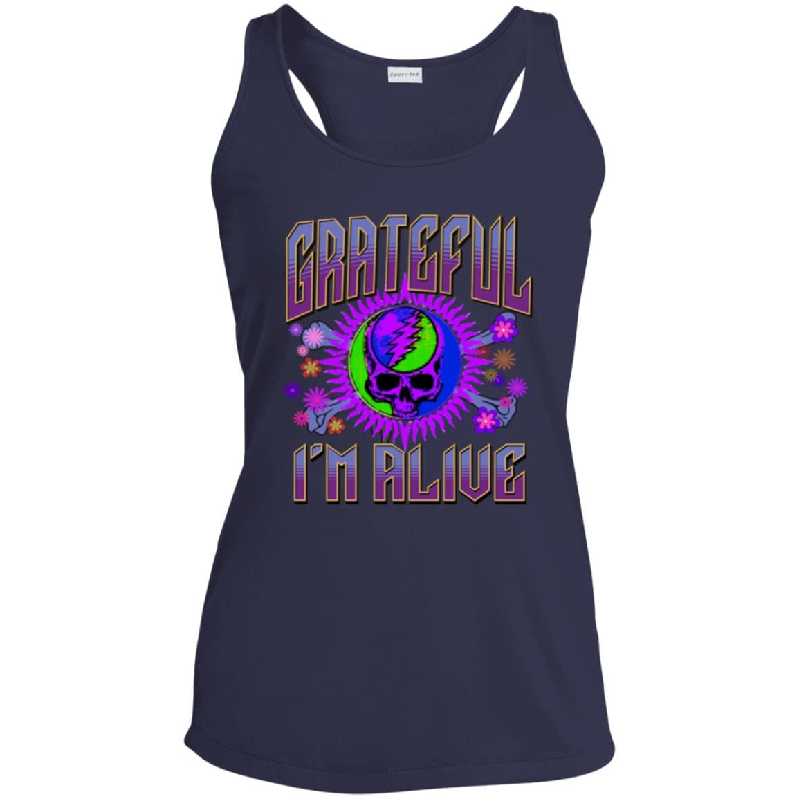 Womens Recovery Tank | Inspiring Sobriety |  Grateful I'm Alive