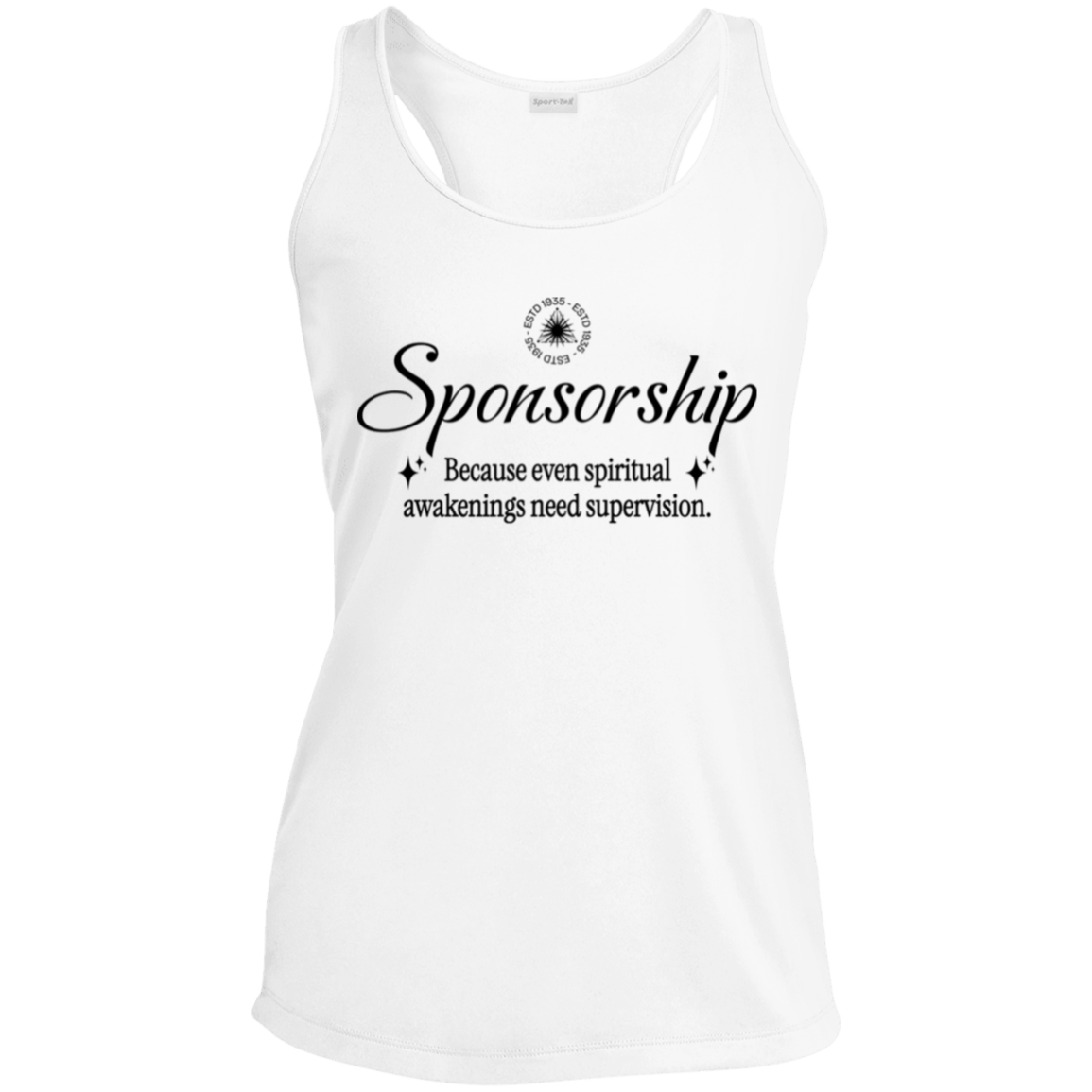 Womens Recovery Tank | Inspiring Sobriety | Sponsorship