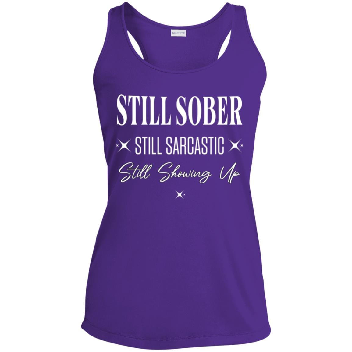 Womens Recovery Tank | Inspiring Sobriety | Still Showing Up