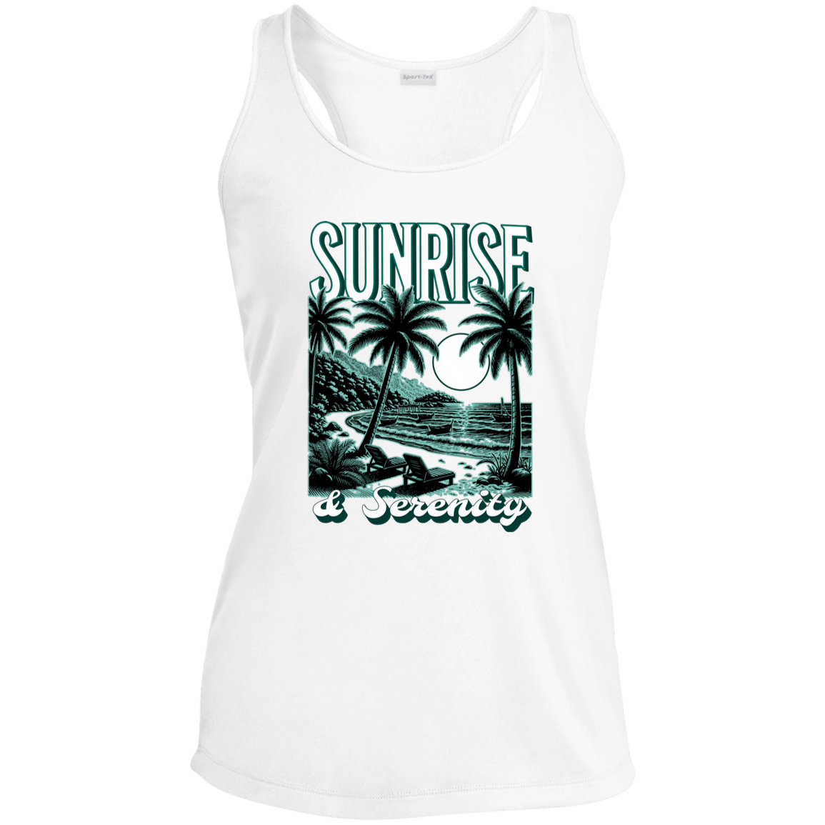 Womens Recovery Tank | Inspiring Sobriety | Sunrise & Serenity