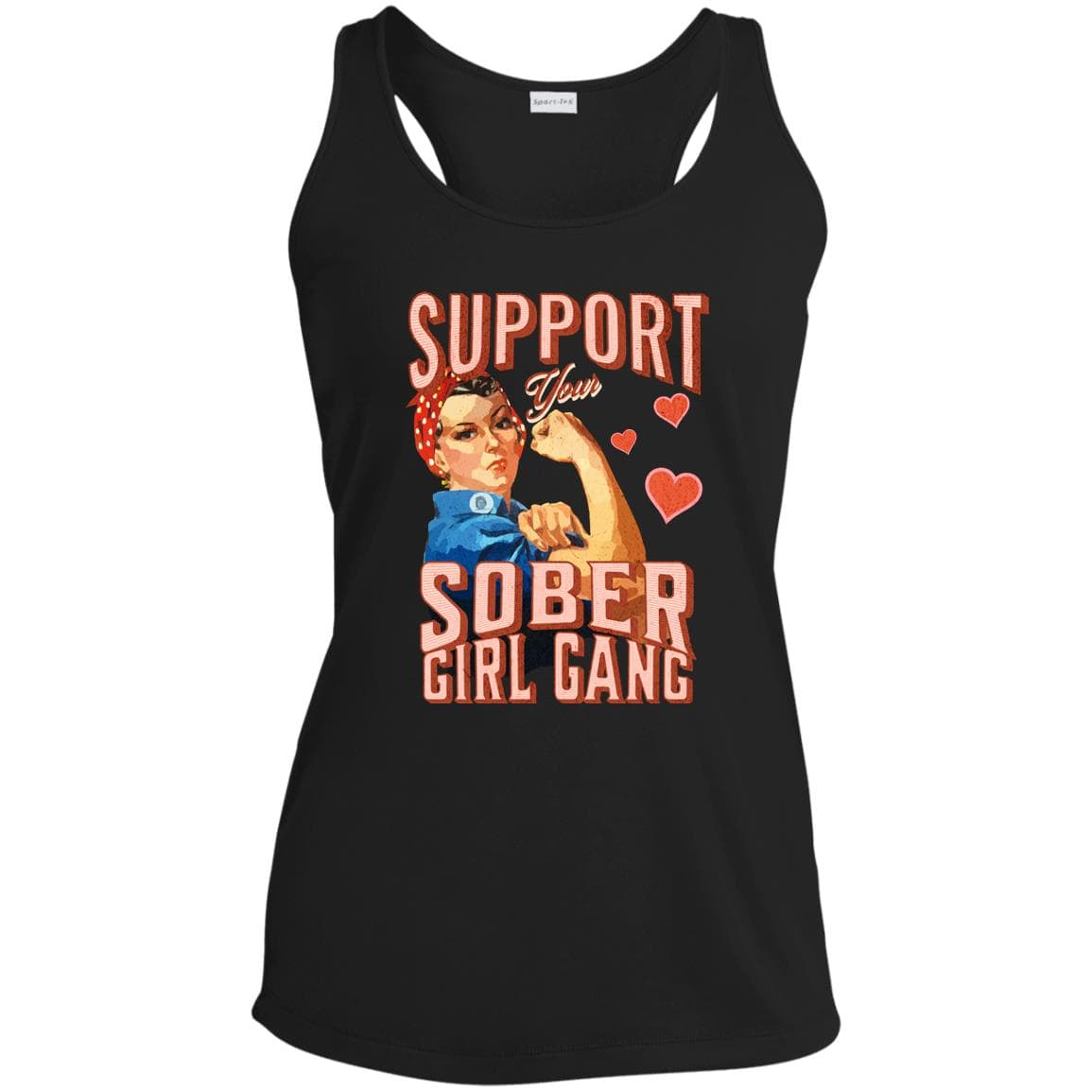 Womens Recovery Tank | Inspiring Sobriety | Support Your Sober Girl Gang