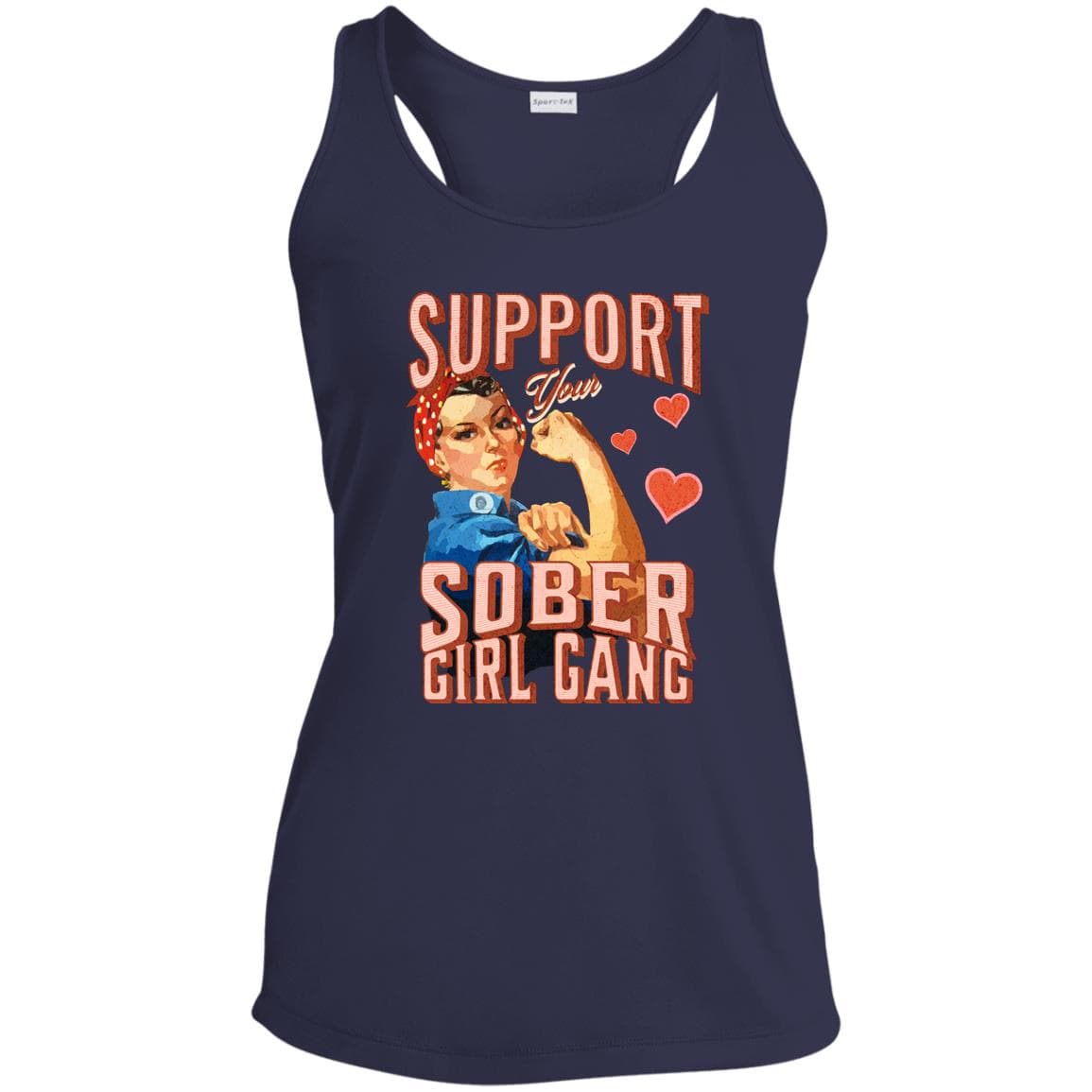 Womens Recovery Tank | Inspiring Sobriety | Support Your Sober Girl Gang