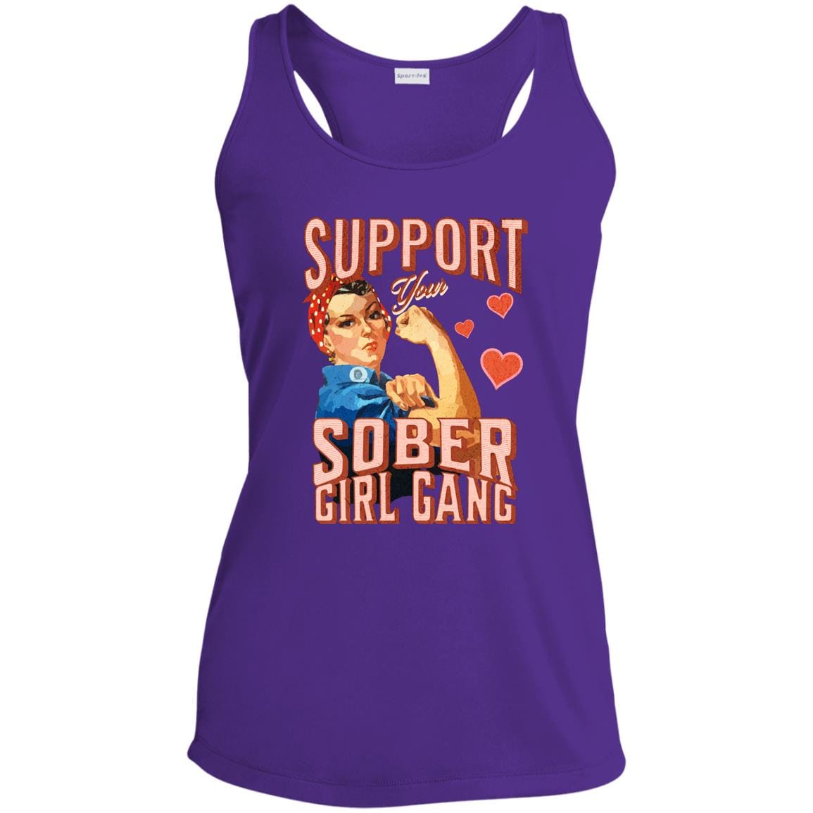 Womens Recovery Tank | Inspiring Sobriety | Support Your Sober Girl Gang