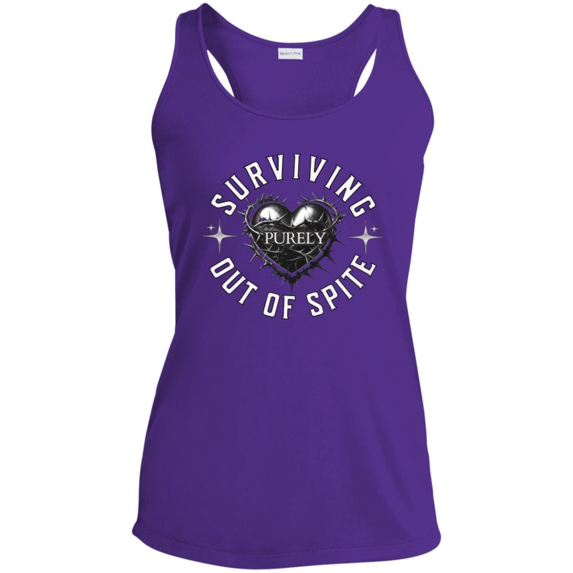Womens Recovery Tank | Inspiring Sobriety | Surviving Purely Out of Spite