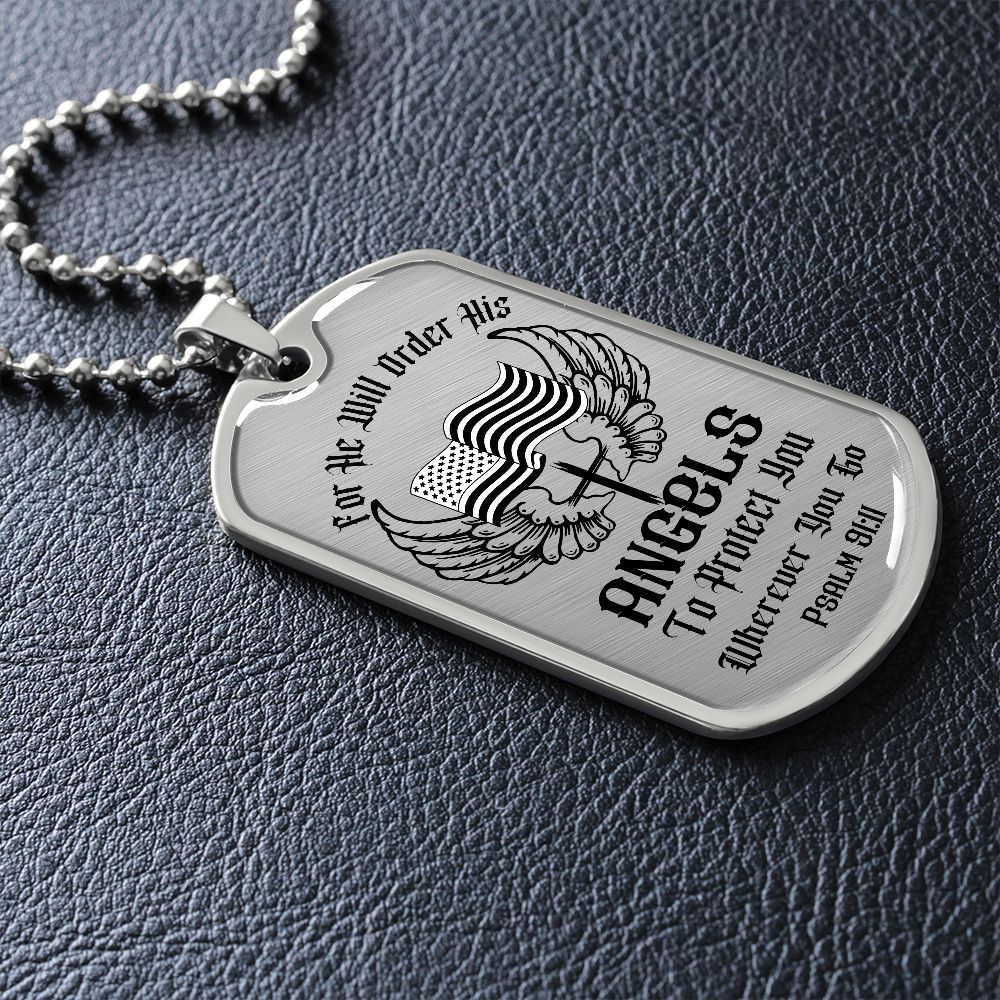 Custom scripture dog tags hot sale