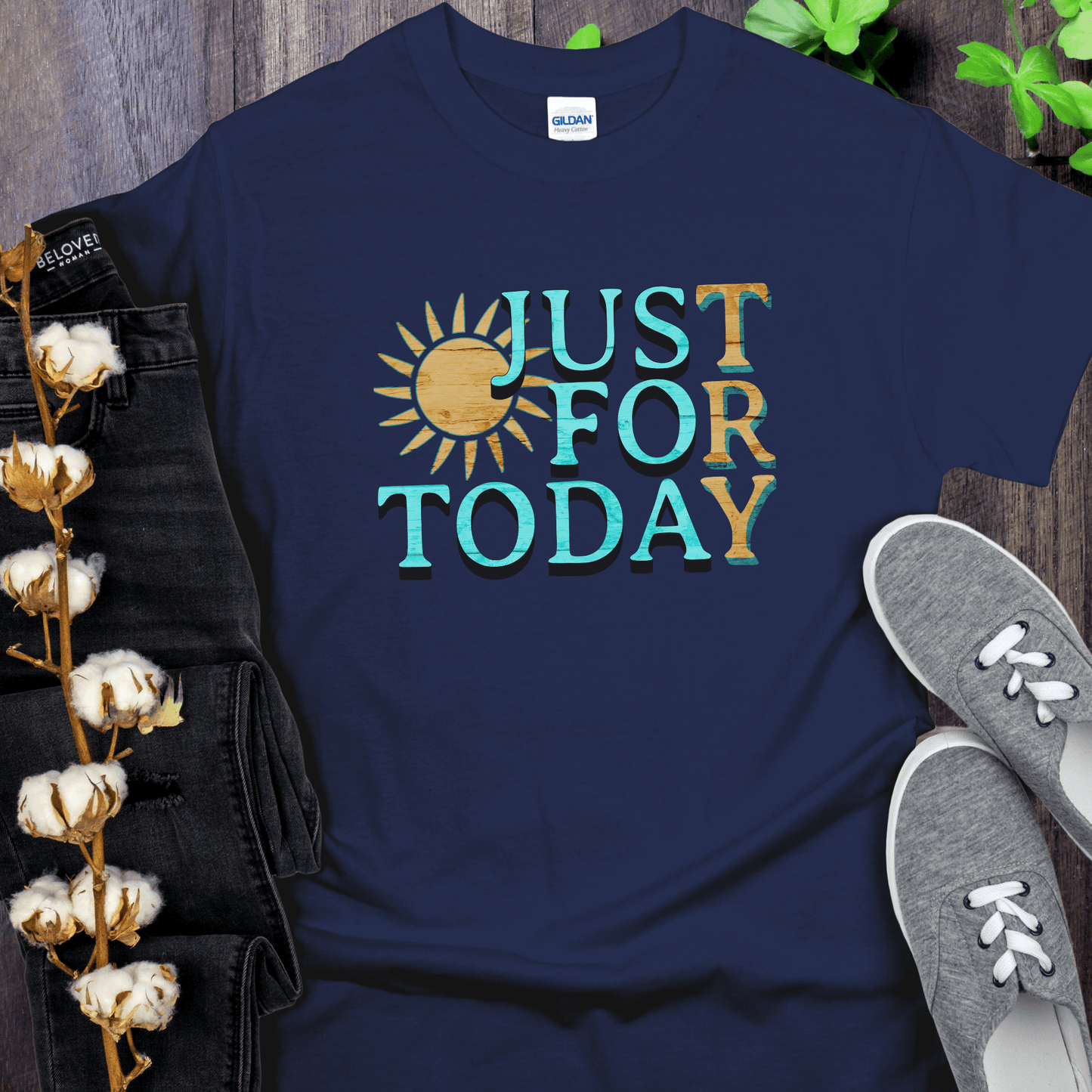 Recovery T-Shirt | Inspiring Sobriety | Just For Today "TRY"