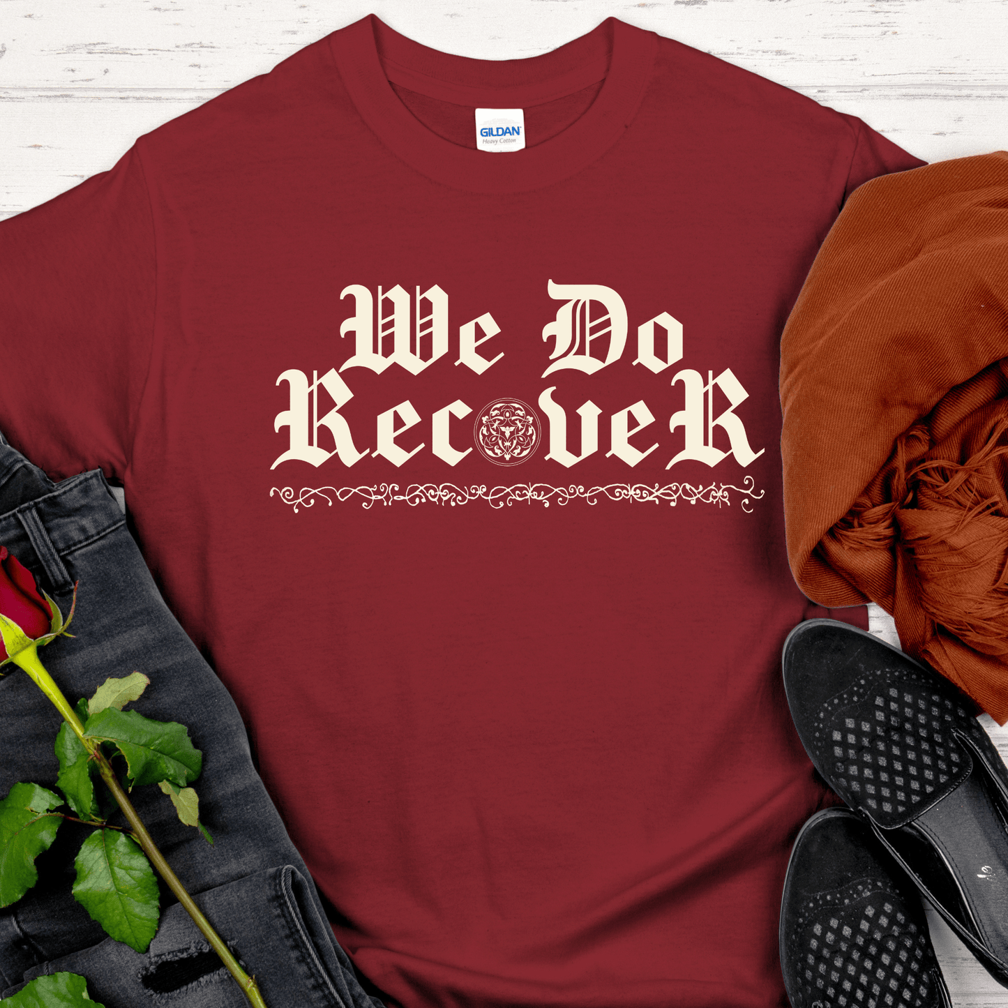 Recovery T-Shirt | Inspiring Sobriety | We Do Recover