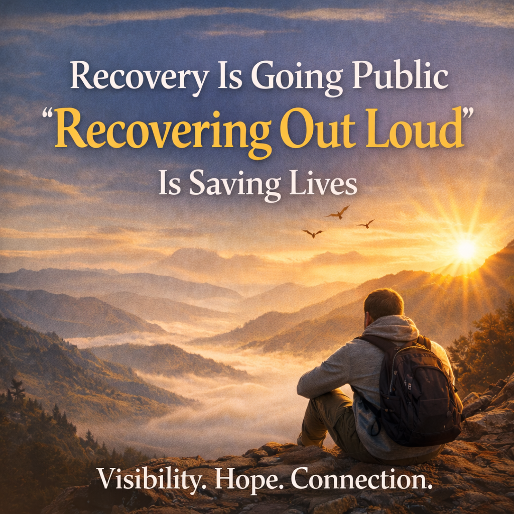 Recovering Out Loud: How Sharing Your Sobriety Helps Others Heal 