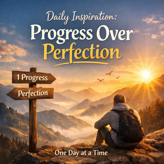 Progress Over Perfection | Inspiring Sobriety