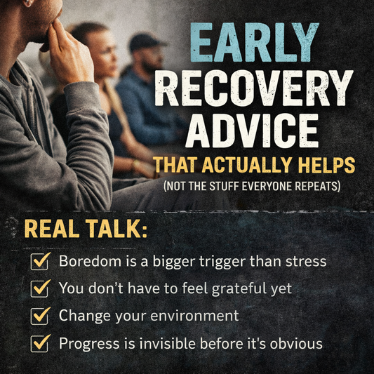 Early Recovery Advice That Actually Helps (Not the Stuff Everyone Repeats)