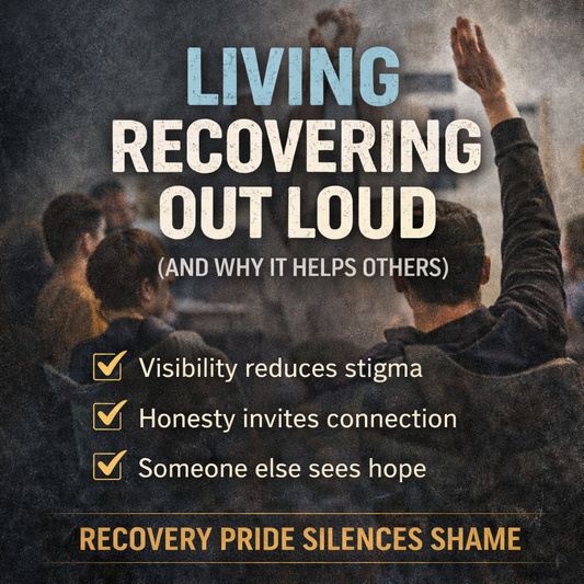 What “Recovering Out Loud” Really Means (And Why It Helps Others)