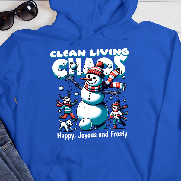 Christmas Recovery Hoodie | Inspiring Sobriety |  Clean Living Chaos