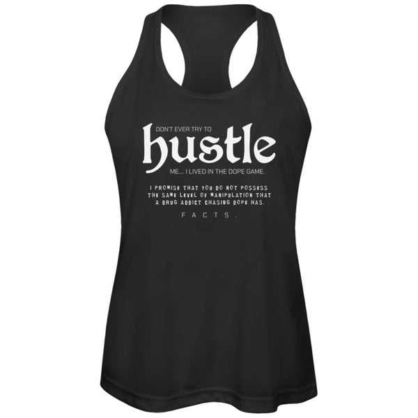 Womens Recovery Tank | Inspiring Sobriety |  Don't Ever Try To Hustle Me