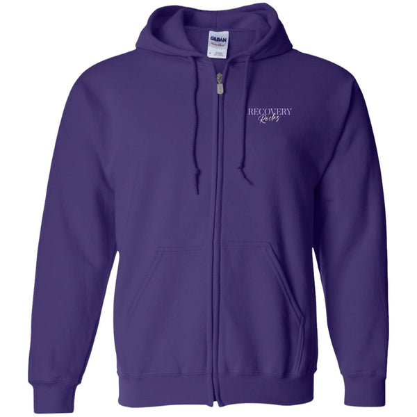 Recovery Zip Hoodie | Inspiring Sobriety |  Recovery Rocks