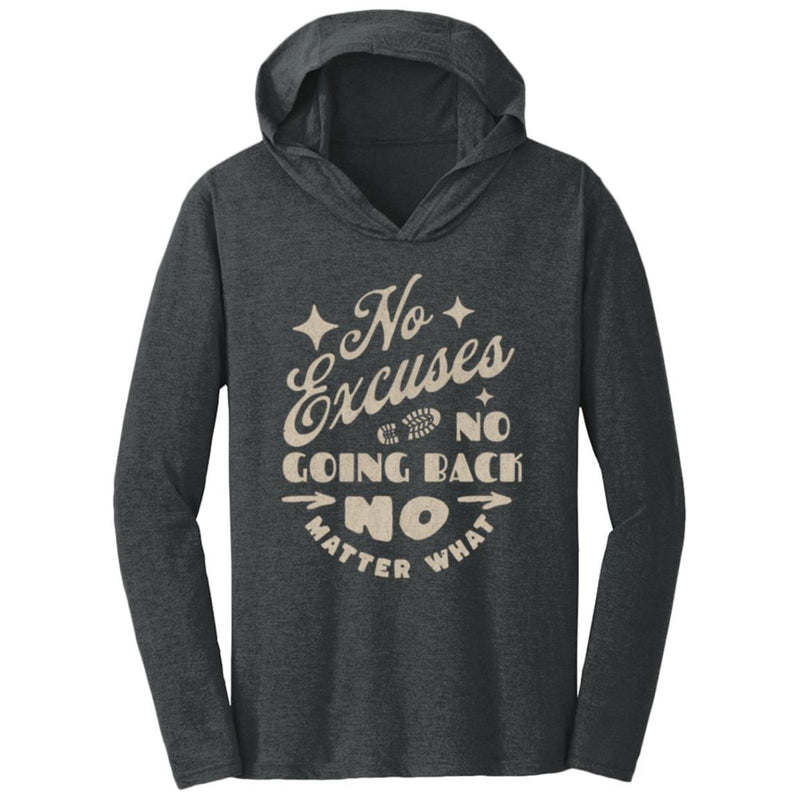 Recovery Tee Hoodie | Inspiring Sobriety |  No Excuses