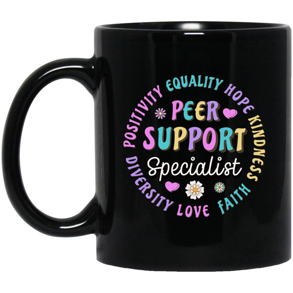 peer support specialist mug Recovery Mug | Inspiring Sobriety |  Peer Support Specialist