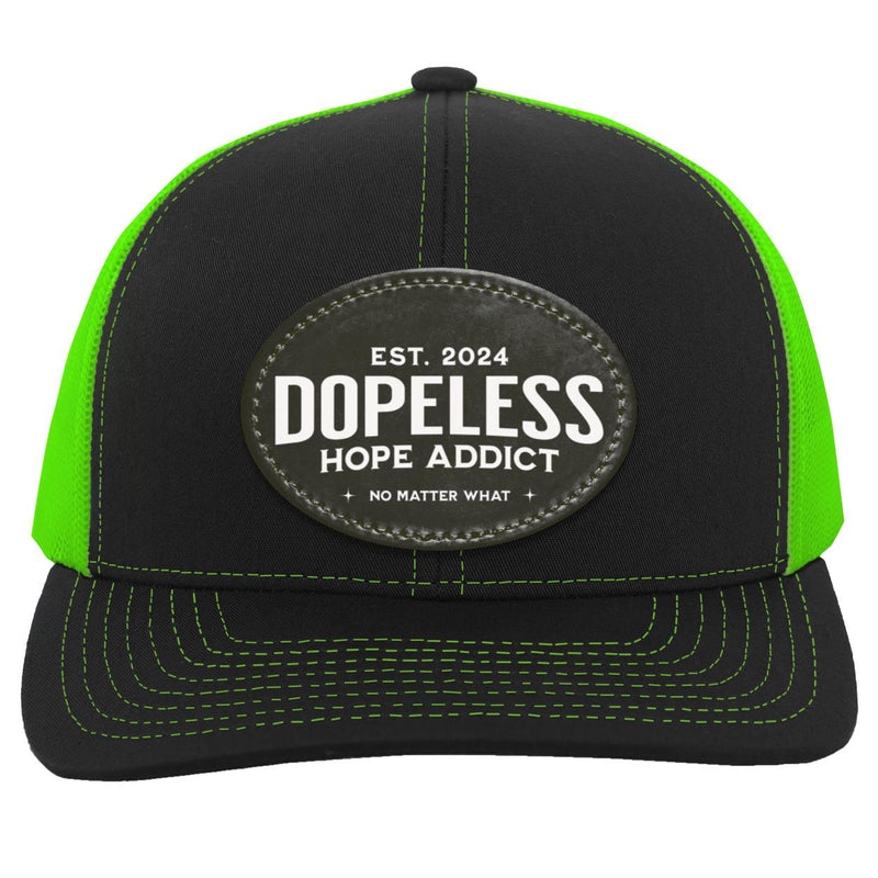 Custom Recovery Trucker Snapback Hat | Inspiring Sobriety |  Dopeless Hope Addict