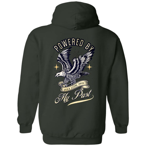 Custom Recovery Zip Hoodie | Inspiring Sobriety |  Powered By My Past