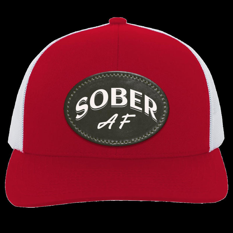 Sober AF Hat Recovery Trucker Snapback Hat | Inspiring Sobriety |  Sober AF