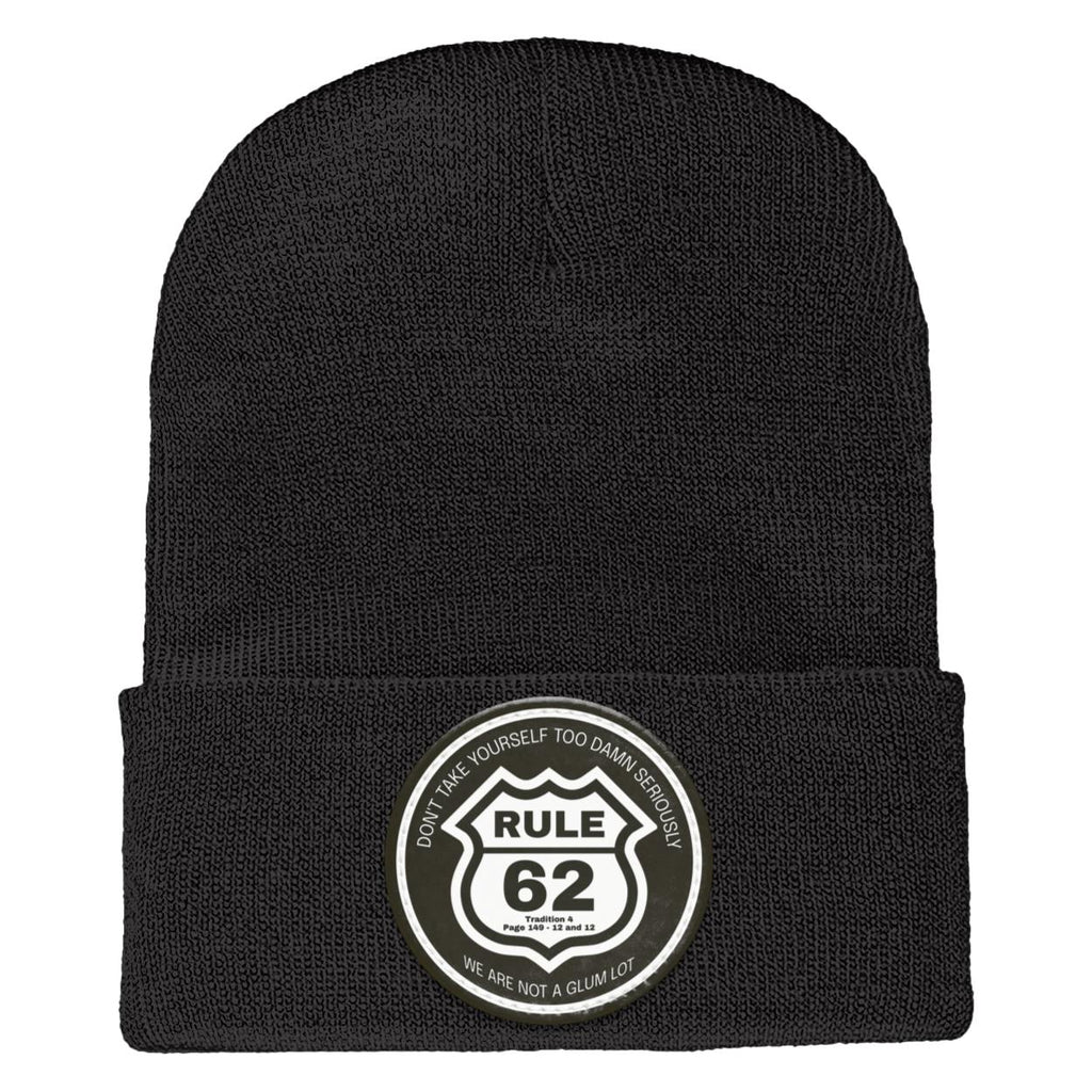 Recovery Knit Beanie | Inspiring Sobriety |  Rule 62