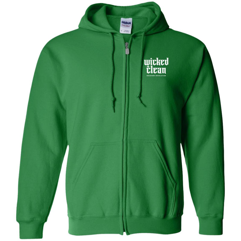 Recovery Zip Hoodie | Inspiring Sobriety |  Wicked Clean