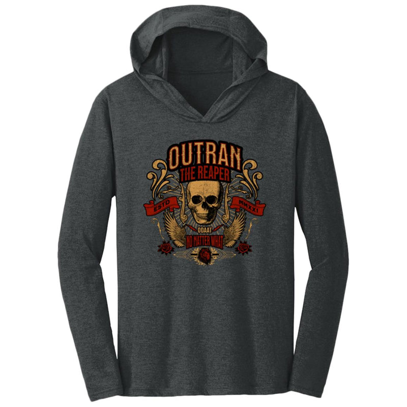 Custom Recovery Tee Hoodie | Inspiring Sobriety | Outran The Reaper