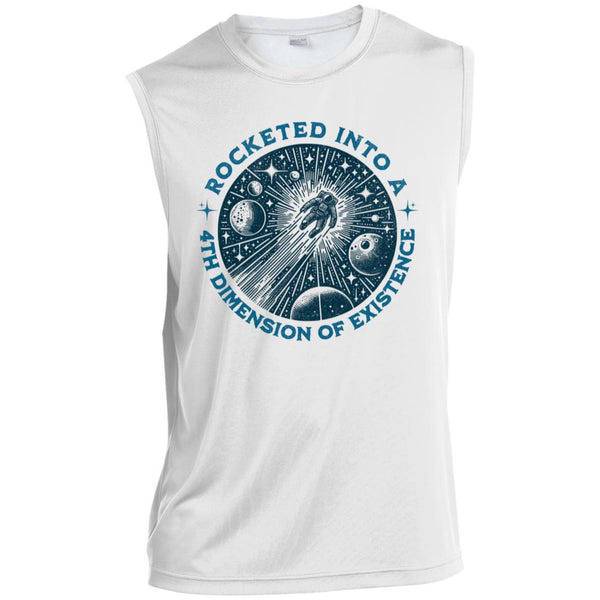 Mens Recovery Tank | Inspiring Sobriety | Rocketed Into a 4th Dimension of Existence