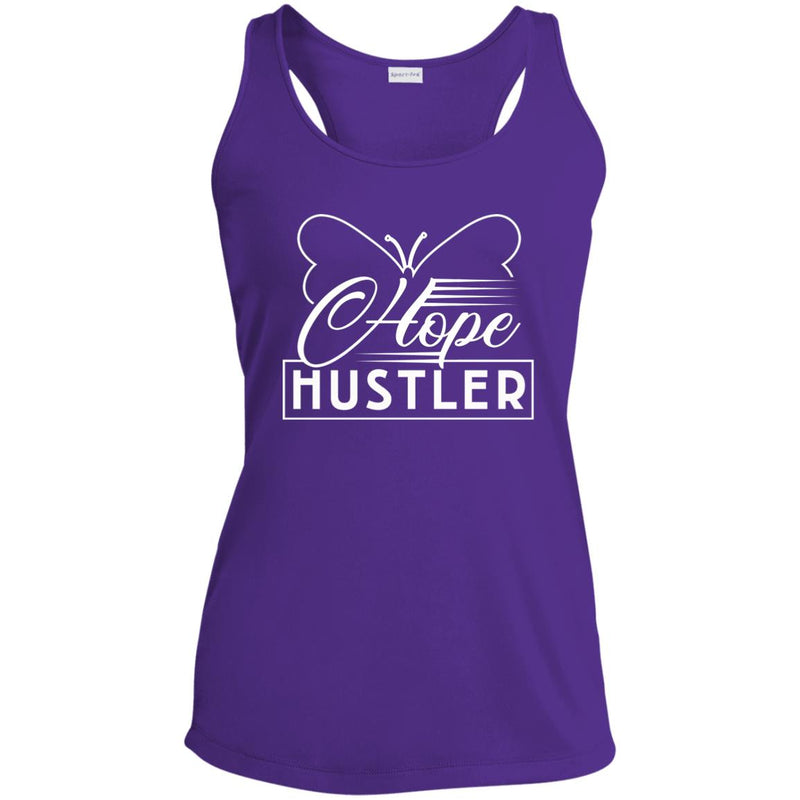 purple Womens Recovery Tank | Inspiring Sobriety |  Hope Hustler