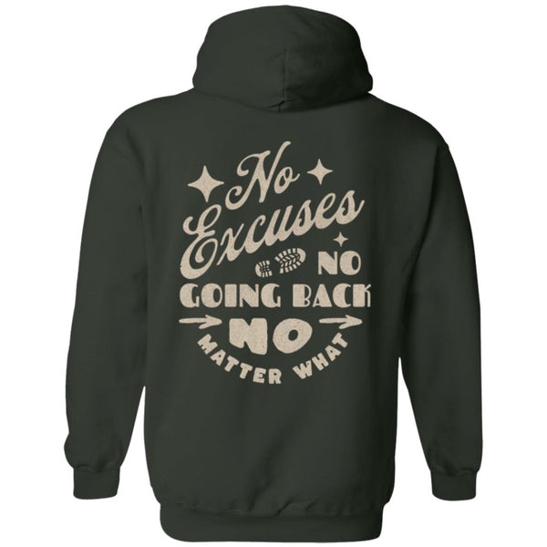 Recovery Zip Hoodie  | Inspiring Sobriety |  No Excuses
