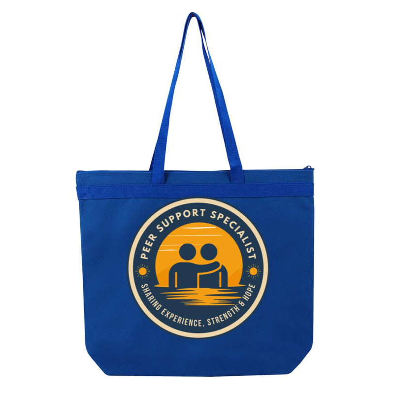 Recovery Tote Bag | Inspiring Sobriety |  Peer Support Specialist