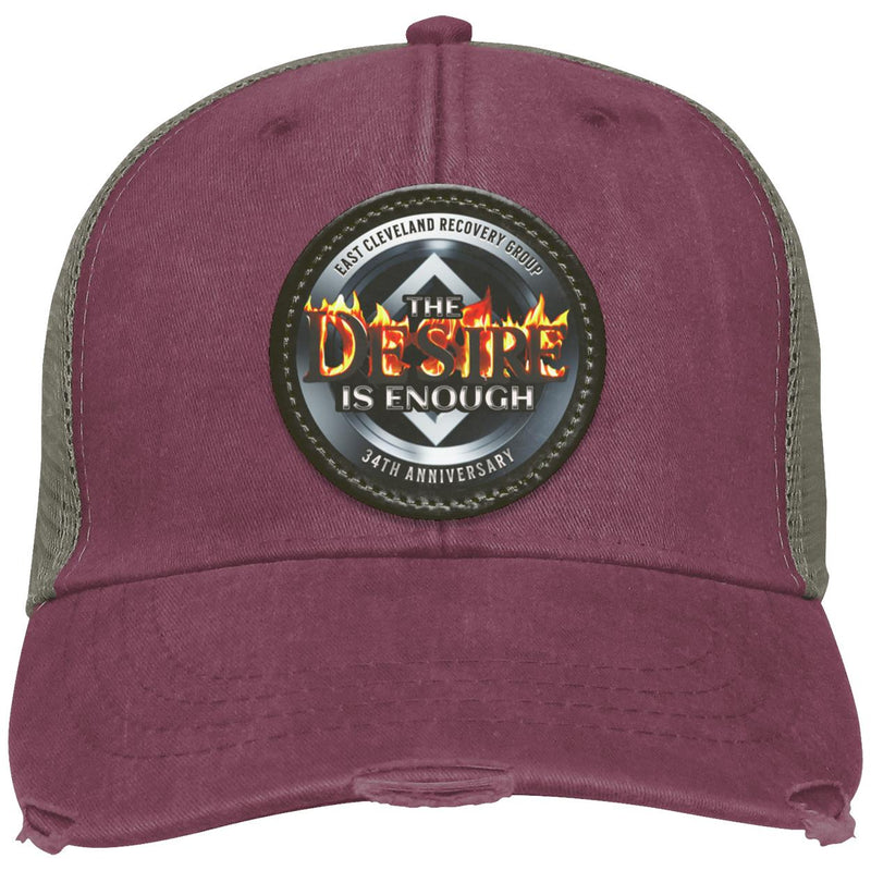 Ollie Distressed Cap | The Desire Is Enough