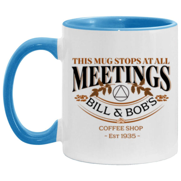 Recovery Mug | Inspiring Sobriety | This Mug Stops at All Meetings