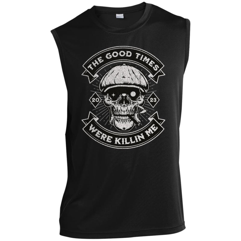 Mens Recovery Tank | Inspiring Sobriety |  The Good Times Were Killin Me