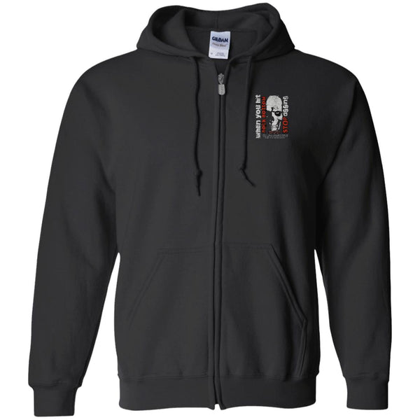 Custom Recovery Zip Hoodie | Inspiring Sobriety |  When You Hit Rock Bottom, Stop Digging