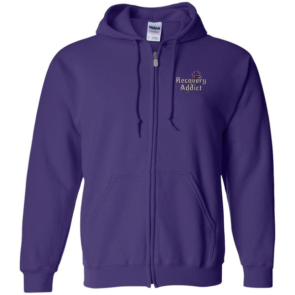 Recovery Zip Hoodie  | Inspiring Sobriety | Recovery Addict