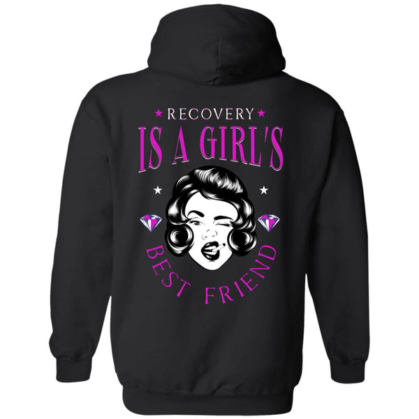 Recovery Zip Hoodie | Inspiring Sobriety |  Recovery Is a Girl's Best Friend