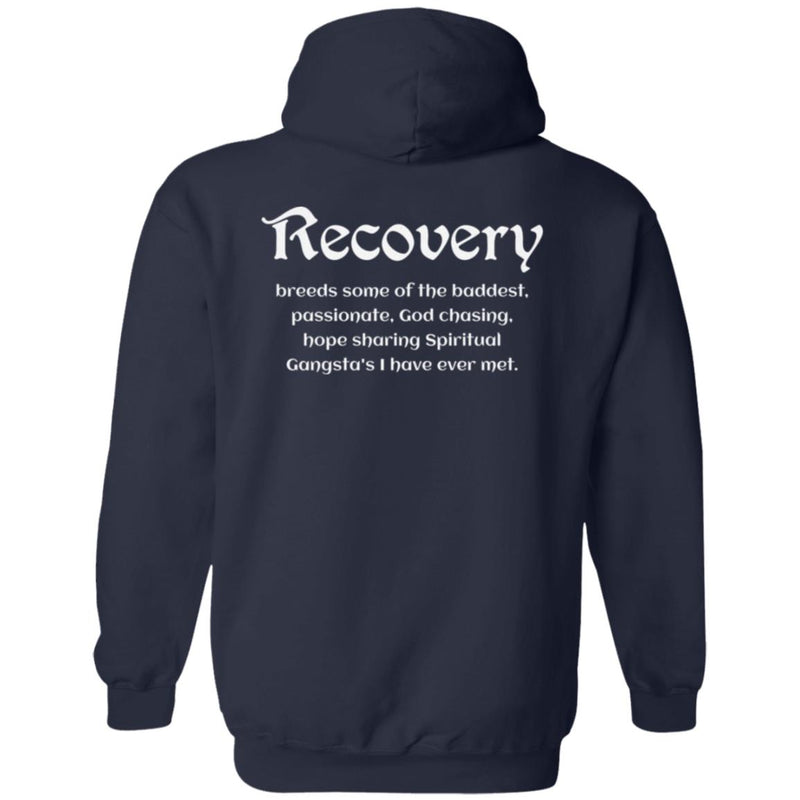 Recovery Zip Hoodie  | Inspiring Sobriety |  Recovery Breeds