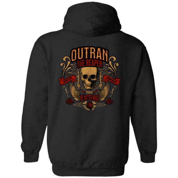 Custom Recovery Zip Hoodie  | Inspiring Sobriety |  Outran The Reaper