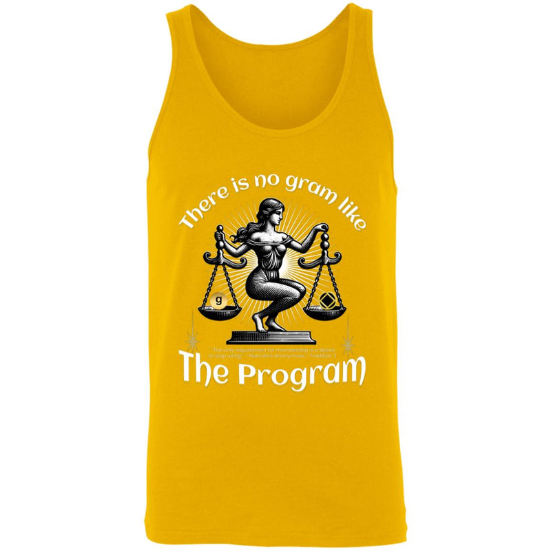 NA Recovery Unisex Tank | Inspiring Sobriety |  There's No Gram Like The Program